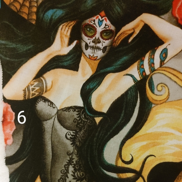 SOLD OUT 3 for $21 Day of the dead Face Mask - Picture 9 of 10